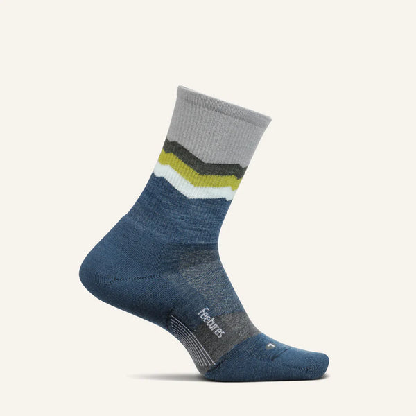 Merino 10 Cushion Mini Crew Switchback Navy - Switchback Navy