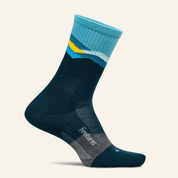 Elite Light Cushion Trail Mini Crew - Mountain High Blue