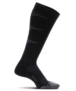 Graduated Compression Light Cushion Knee High - Black