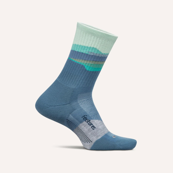 Trail Max Cushion Mini Crew Tectonic Blue - 