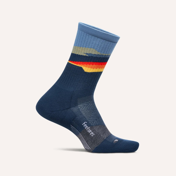 Trail Max Cushion Mini Crew Tectonic Navy - 
