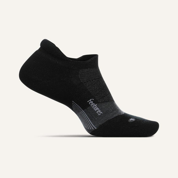 Merino 10 Cushion No Show - Charcoal