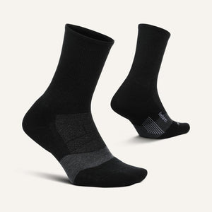 Merino 10 Cushion Mini Crew - Charcoal